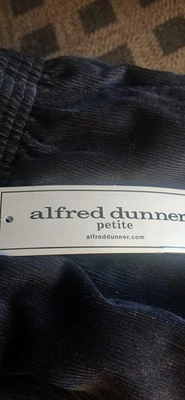Alfred Dunner Women's Corduroy Slacks  Size 8P - Image 1 of 4