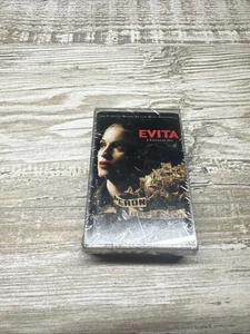 Madonna: EVITA Soundtrack Double Audio Cassette Tape Set Rare OST, SEALED - Picture 1 of 12