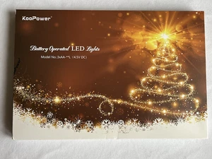 100 LED Warm White Indoor/ Outdoor Fairy Lights Waterproof Remote Timer - Picture 1 of 7