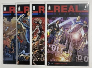 Real Heroes 1 2 3 4 Lot Near Mint NM Image 2014 - Picture 1 of 1