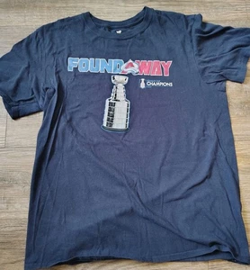 Camisa gris manga corta Fanatics Colorado Avalanche 2022 Champions para hombre XL * - Imagen 1 de 3