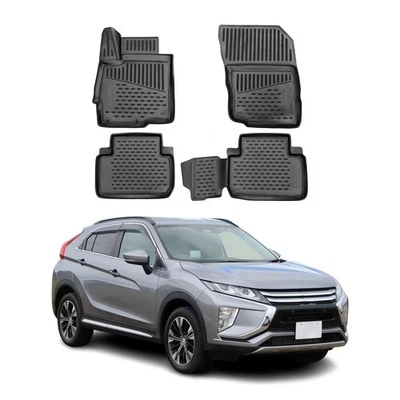 Tapetes forro OMAC para Mitsubishi Eclipse Cross 2018-2024 TPE para todo tipo de clima 4x Foto 1 de 4