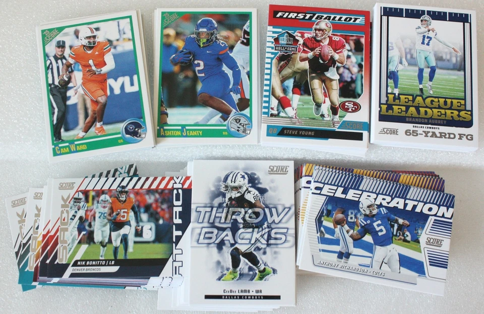 2025 Panini Score NFL Football -  Inserts avec RC & Parallèles  Cartes au choix - Photo 1/1