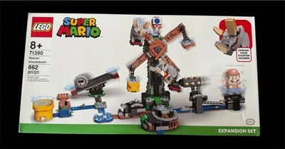 LEGO Super Mario: Reznor Knockdown Expansion Set (71390) New Sealed - Image 1 of 2