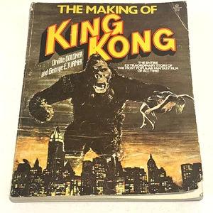 Vintage Book The Making of King Kong by Goldner & Turner 1975 286 Page Soft Back - Picture 1 of 7