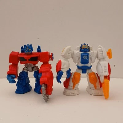 Transformers PlaySkool Rescue Bots  Optimus Prime & High Tide Action Figures  - Image 1 of 4