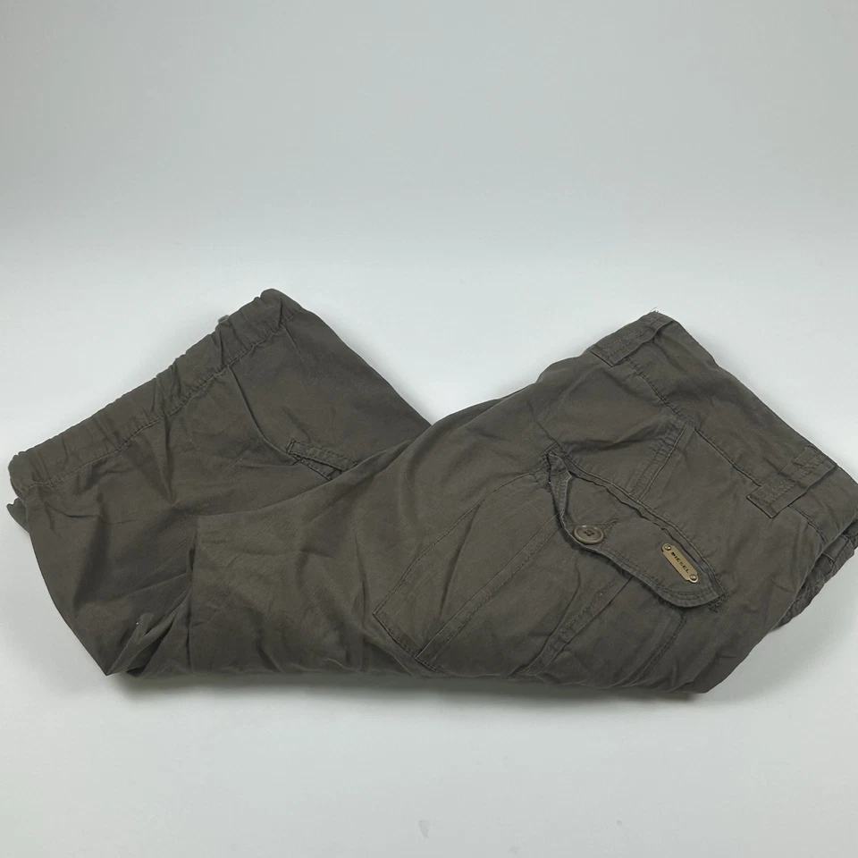 Pantalones Cortos Diesel Para Hombres Talla 31 Verde Carga Paracaidista Paracaidista Militar Utilidad Y2K Foto 1 de 4