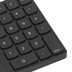 35 Keys Wireless Number Pad 2.4G Numeric Keypad Keyboard Silent Rechargeable NEW - Afbeelding 1 van 12