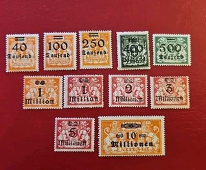 Danzica 1923 Minr 158-168 nuovo di zecca ** - Foto 1 di 9