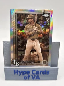 Cameron Misner 2025 Topps Chrome Baseball Sepia Refractor #130 Tampa Bay Rays - Bild 1 von 2