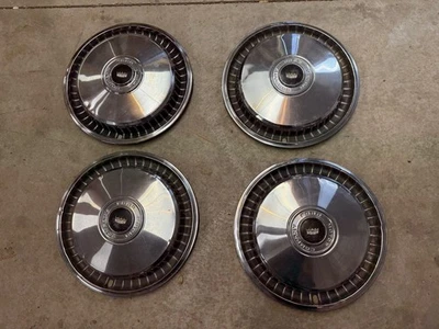 1971-1977 FORD MOTOR COMPANY F100 F150 TRUCK 15" HUB CAP WHEEL COVERS 4 Pc 71-77 - Image 1 of 4