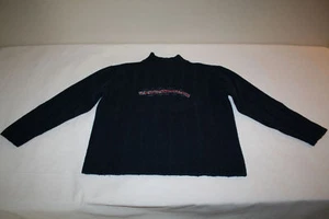 FREE SHIPPING US Polo Assoc Mens Size Large Long Sleeve Dark Blue Sweater NICE - Picture 1 of 10