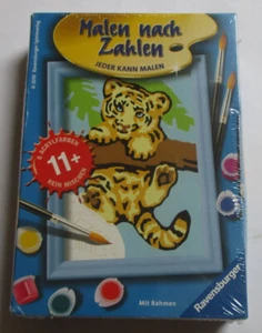 Ravensburger Malowanie po numerach 29521 Tigerbaby NOWE ORYGINALNE OPAKOWANIE - Zdjęcie 1 z 1
