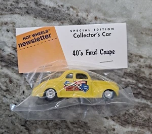 Hot Wheels 4th Annual Collectors Nationals Dallas Newsletter car 40's Ford Coupe - Picture 1 of 4