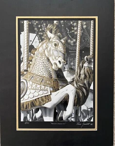 Carousel Horse by Tom Jarrett - Limited Edition - Picture 1 of 4