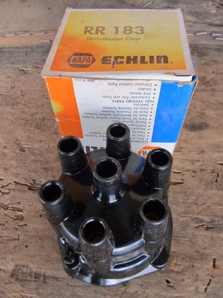 Tapa de distribuidor RR 183 NOS Echlin NAPA 1973-75 GMC AMC Jeep Chevy 6 cilindros Foto 1 de 1