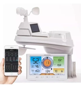 AcuRite Iris PRO+ Weather Station Center w/ Wi-Fi Display to Weather Underground - Picture 1 of 9