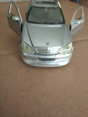 Modellino Mercedes S Classe 600 n Ferro scala 1: 24 Argento Metallizzato  - Immagine 1 di 4