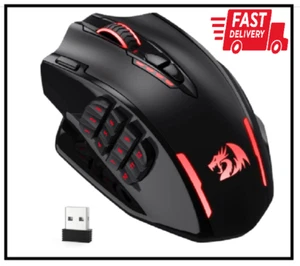 Redragon M913 Impact Elite Wireless Gaming Mouse 16000 DPI Wired/Wireless RGB Ga - Picture 1 of 2