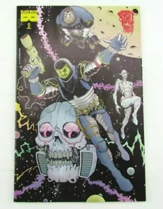 Space Riders #1 tercera variante de impresión cubierta negra máscara estudios cómic en muy buen estado- - Imagen 1 de 5