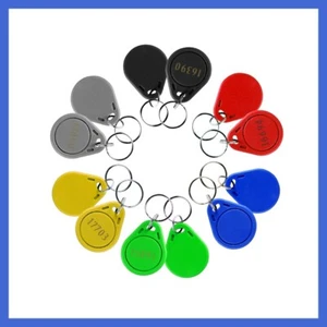100pcs 125KHz Keycards Prox Card 26-Bit H10301 key fob Program Facility Code - Picture 1 of 25
