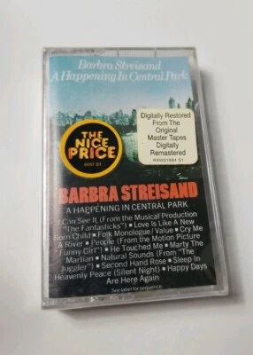 Barbra Streisand Happening In Central Park Cassette Tape PCT 9710 - Image 1 of 3