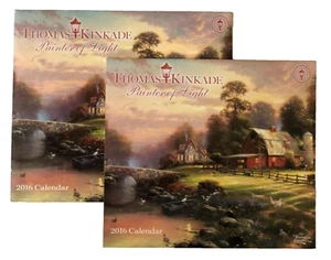 Calendario Thomas Kinkade 2016 pintor de luz ilustraciones formato de pared grande - Imagen 1 de 12