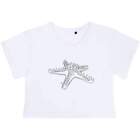 'Spiny Starfish' Women's Cotton Crop Tops (Co034733)