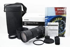 [UNUSED Box] Sigma 150-600mm F/5-6.3 DG OS HSM Contemporary Lens for Nikon JAPAN - Picture 1 of 12