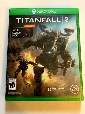XBOX ONE TITANFALL 2 GAME INCLUDES NITRO SCORCH PACK NEW SEALED - Image 1 of 2