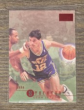 1996-97 Skybox Premium RUBIES John Stockton Star #121 Utah Jazz (RARE)