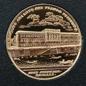 MEDAILLE JETON FRAPPE AU MODULE DE 20 FRANCS PESSAC BE BELLE EPREUVE 6232 Ex. FR - Picture 1 of 2