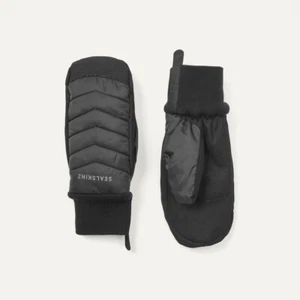 SealSkinz Gateley Waterproof All Weather Lightweight Insulated Mittens - Black - Picture 1 of 4