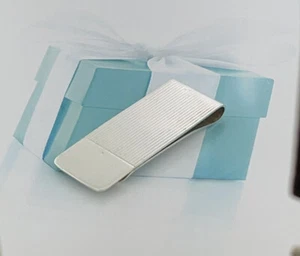 Tiffany & Co. Sterling Silver Men's Money Clip *No Monogram* - Picture 1 of 4