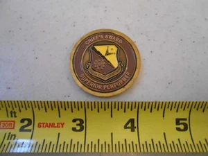 RARE 379TH AIR EXDEDITONARY WING CHIEF'S AWARD QATAR AFB MILITARY CHALLENGE COIN - Picture 1 of 3