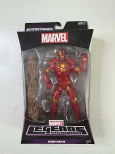 Marvel Legends Infinite Series: Iron Man (BAF Groot) signed By Larry Lieber Jsa - Picture 1 of 3