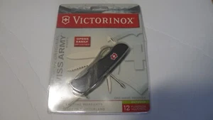 NEW Victorinox Genuine Swiss army knife one-hand trekker outdoor 12 function - Picture 1 of 6