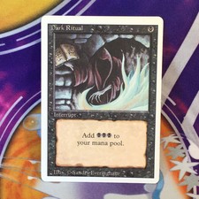 Dark Ritual - Vintage - Original (Magic the Gathering) WOTC Wizards of the Coast