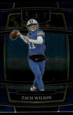 2022 Panini Select Draft Picks #41 Zach Wilson #41 - Image 1 of 2