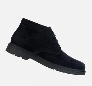 Scarpe Polacchini Scarponcini Geox U Spherica EC1 camoscio blu - Picture 1 of 7