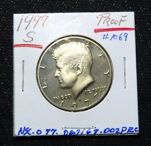 1977-S San Francisco Mint Kennedy Half Dollar PP - kostenloser Versand - Bild 1 von 2