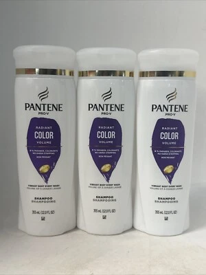 3x Pantene Pro-V Radiant Color Shine Shampoo 12.0 fl oz - Image 1 of 2