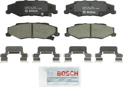 Pastillas de freno traseras de cerámica QuietCast Bosch 2004-2009 para Cadillac XLR 2005 2006 Foto 1 de 3