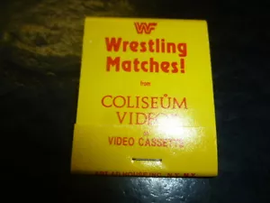 Coliseum WWF Wrestling Video Store Promotional Wrestlemania 1980's Promo Matches - Picture 1 of 10