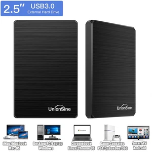 Externe Festplatten 500GB 1TB 2TB USB 3.0 für PC Mac PS4 Xbox Computer Laufwerke - Bild 1 von 12