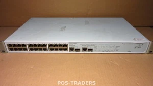 3Com 2426-PWR Plus3C16491 Baseline POE Switch 24-Port 10/100 & 2x Gigabit - Afbeelding 1 van 2