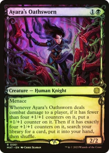 MTG FOIL Ayara's Oathsworn Showcase - March of the Machine: The Aftermath #061 - Imagen 1 de 1