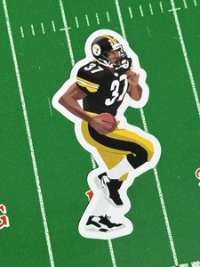 Collectible Football Retro #37 Safety Gridiron Fan Sports Black Yellow Magnet - Picture 1 of 1