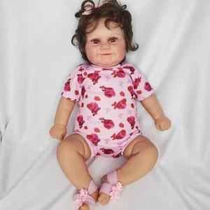 Reborn Baby Dolls 20 inch Soft Cloth Body Newborn Baby Adorable Clothes  - Picture 1 of 5