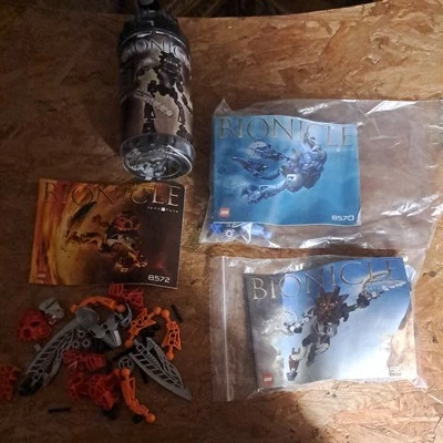 Lego Bionicle 4 Toa Nuva 8566-8568+8570-8572 [vollständig] mit OBA und Waffen  - Bild 1 von 4